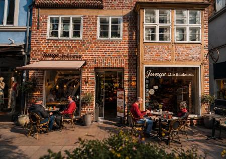Junge Die Bäckerei