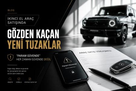 İkinci El Araç Satışında Yeni Tuzak: “ Param Güvende ” Her Zaman Güvende Değil
